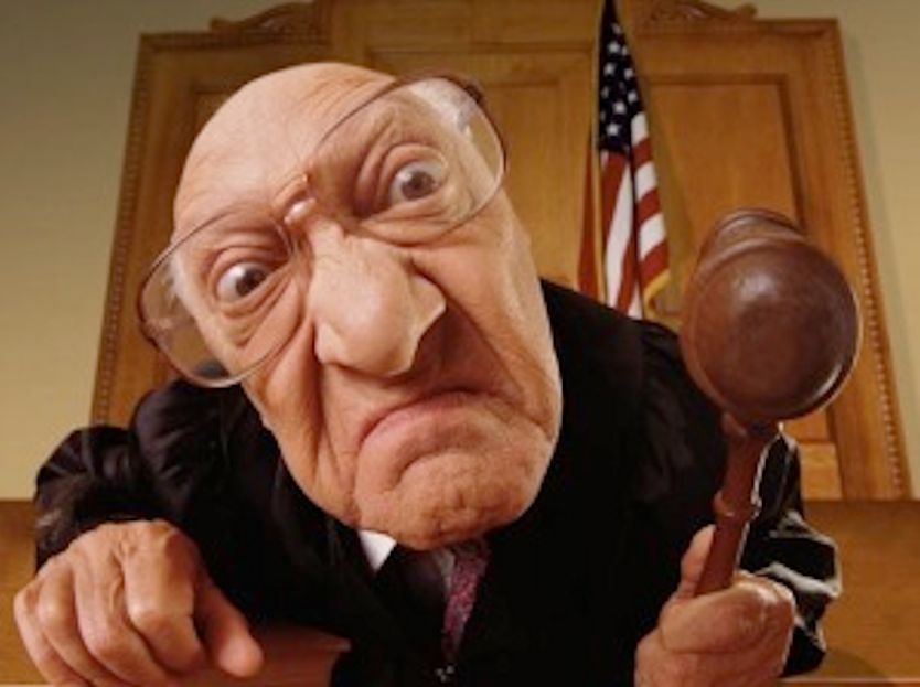 Angry Judge is angry.