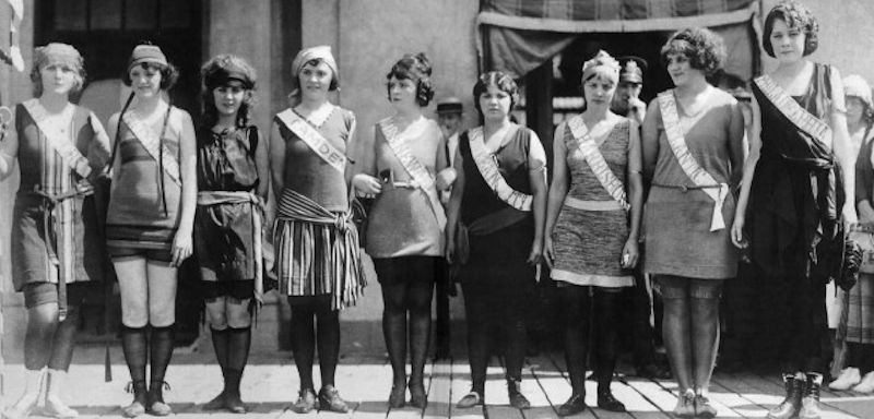 The First Miss America pageant in 1921.