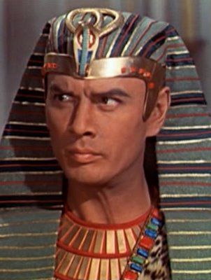 Yul Brynner as Pharaoh, The Ten Commandments (1956)